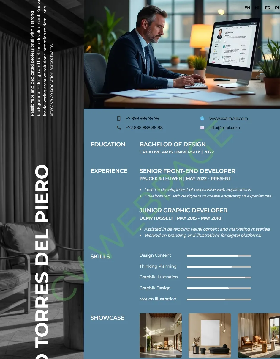 Example resume