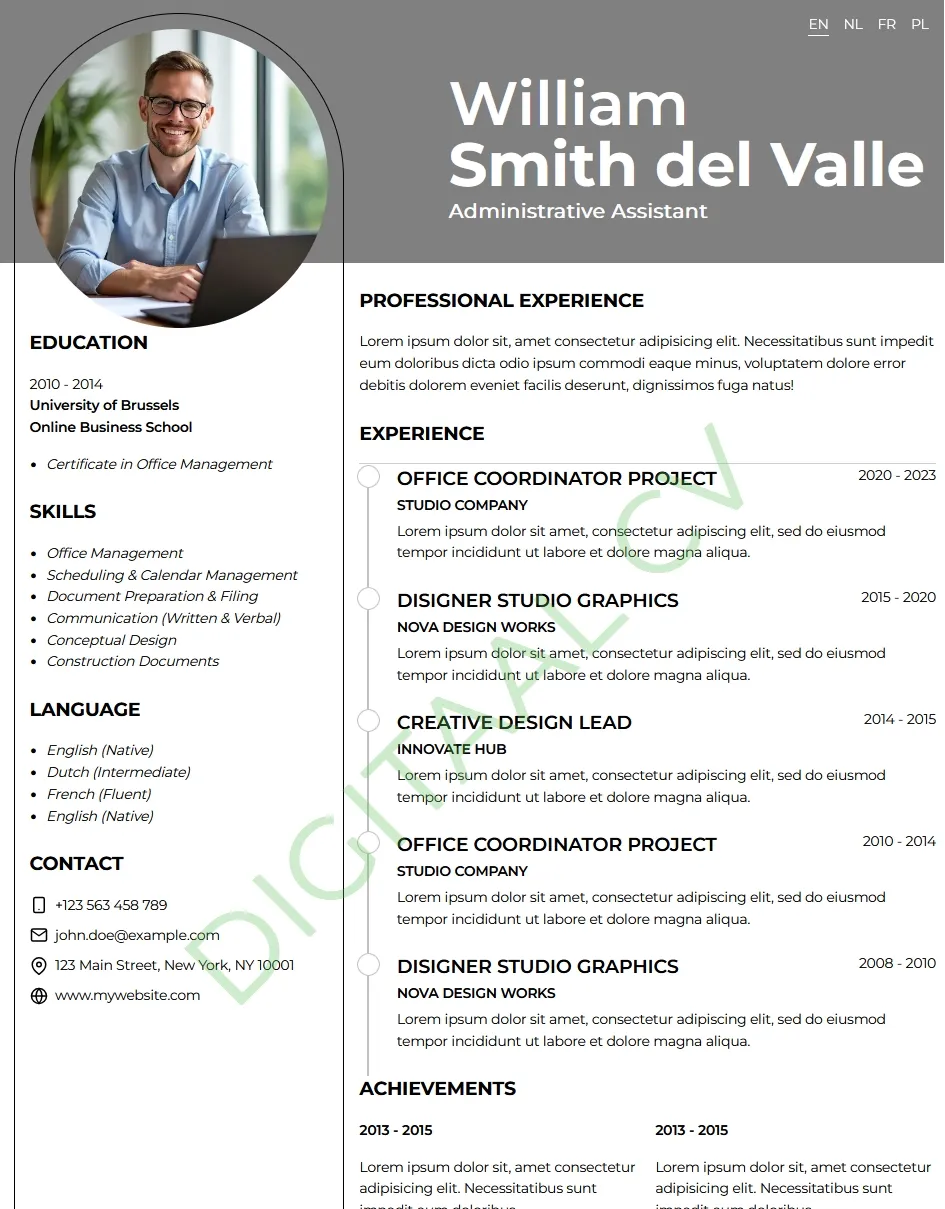 Example resume